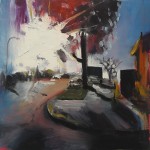 Luxury Living (Short stroll to the beach) - 30x30cm - Oil/Board