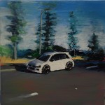 Boy Racer - 30x30cm - Oil/Board