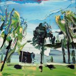 Long Beach #2 (Study) - 12x12cm - Oil/Board
