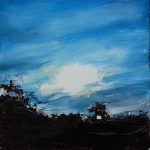 Days End #2 - 40x40cm - Oil/Board

