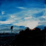 Days End #1 - 40x40cm - Oil/Board
