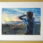 Up (and Away, Study) - 30x40 (inc frame) - Oil/Canvas
