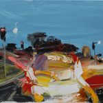 Exit - 31x46cm - Oil/Enamel/Canvas
