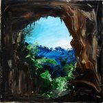 Devil's Coach House #1 - 41x41cm - Oil/Canvas
