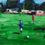 Chelsea, Macedonia, Penshurst NSW - 60x60cm - Oil/Board
